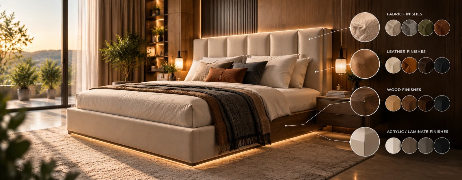 CUSTOM FINISHES - BEDCRAFT