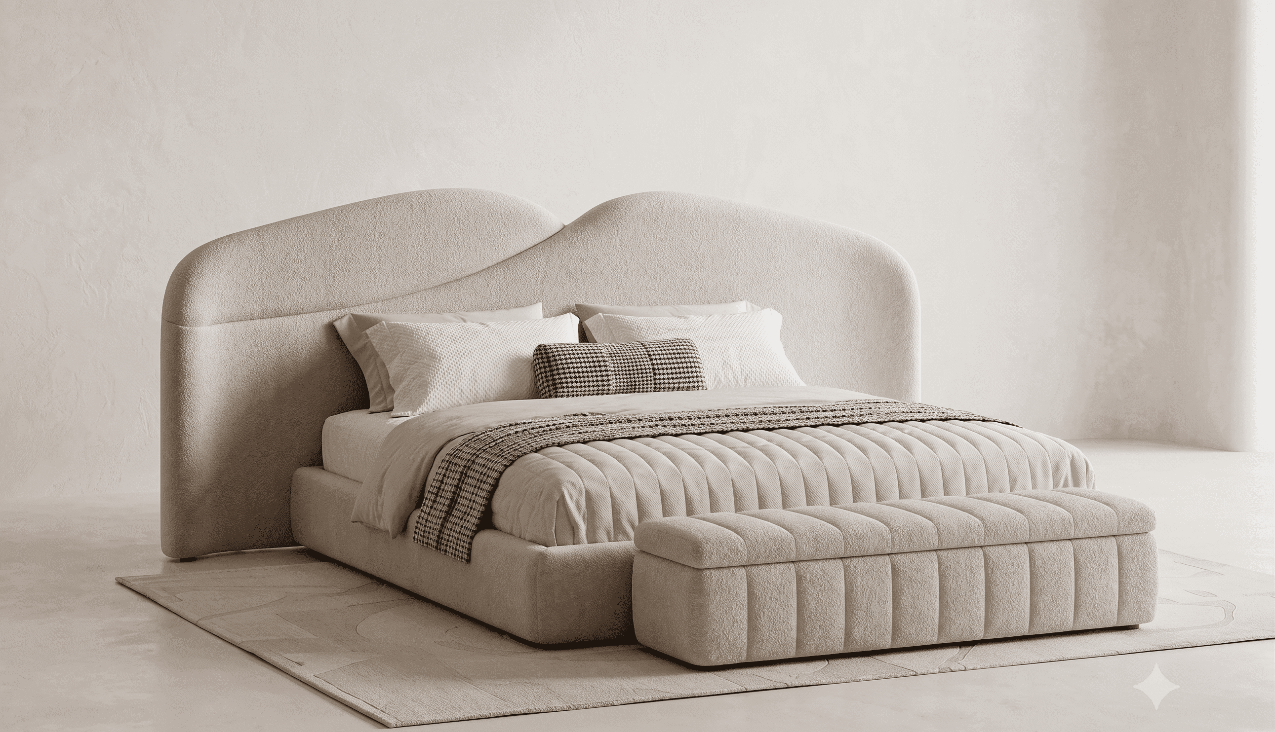 The Dune Wave — LUXE BEDS by BEDCRAFT