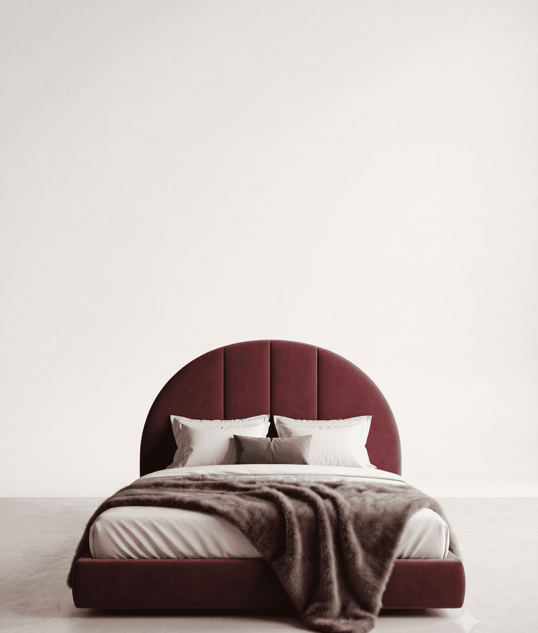 The Luna Channe — Curved Beds. by BEDCRAFT