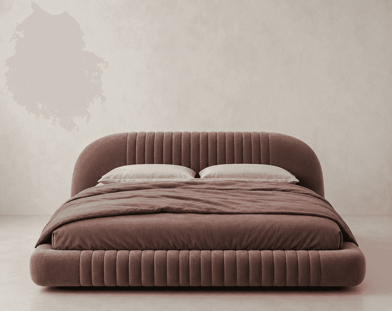 The Arcos Fluted — Curved Beds. by BEDCRAFT