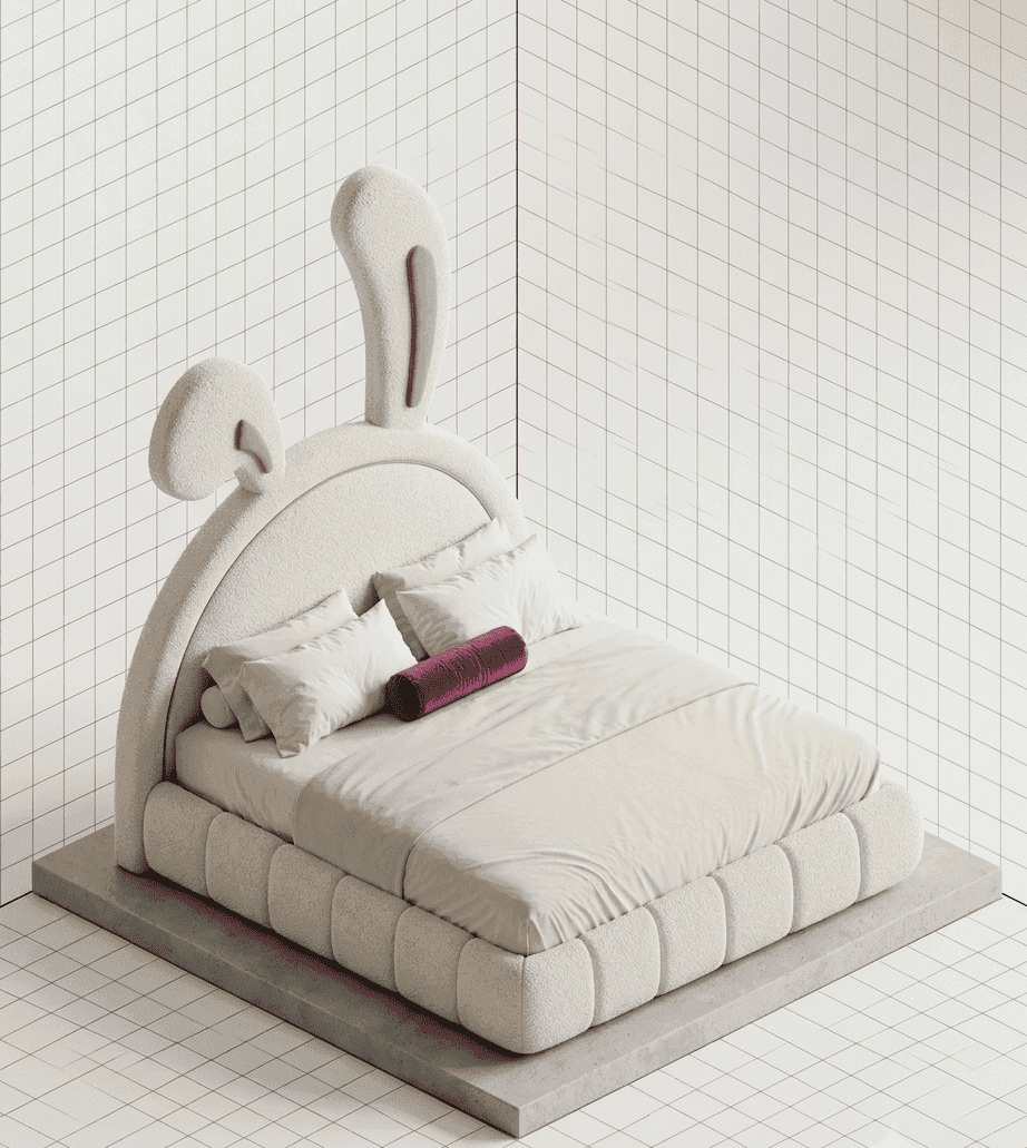Bunni tufted ear — Kid Beds by BEDCRAFT