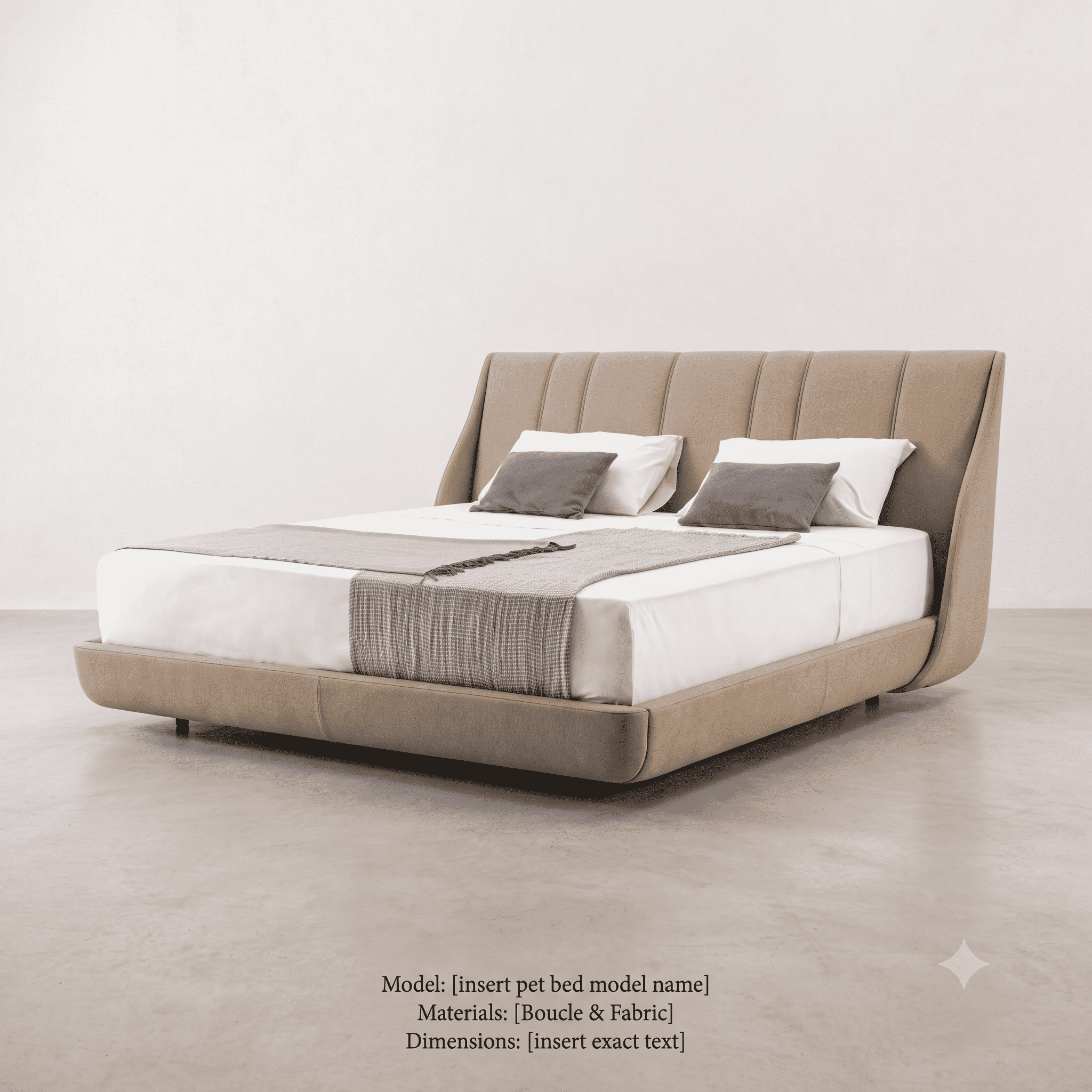 The Siena Aero — Premium Leather Beds. by BEDCRAFT