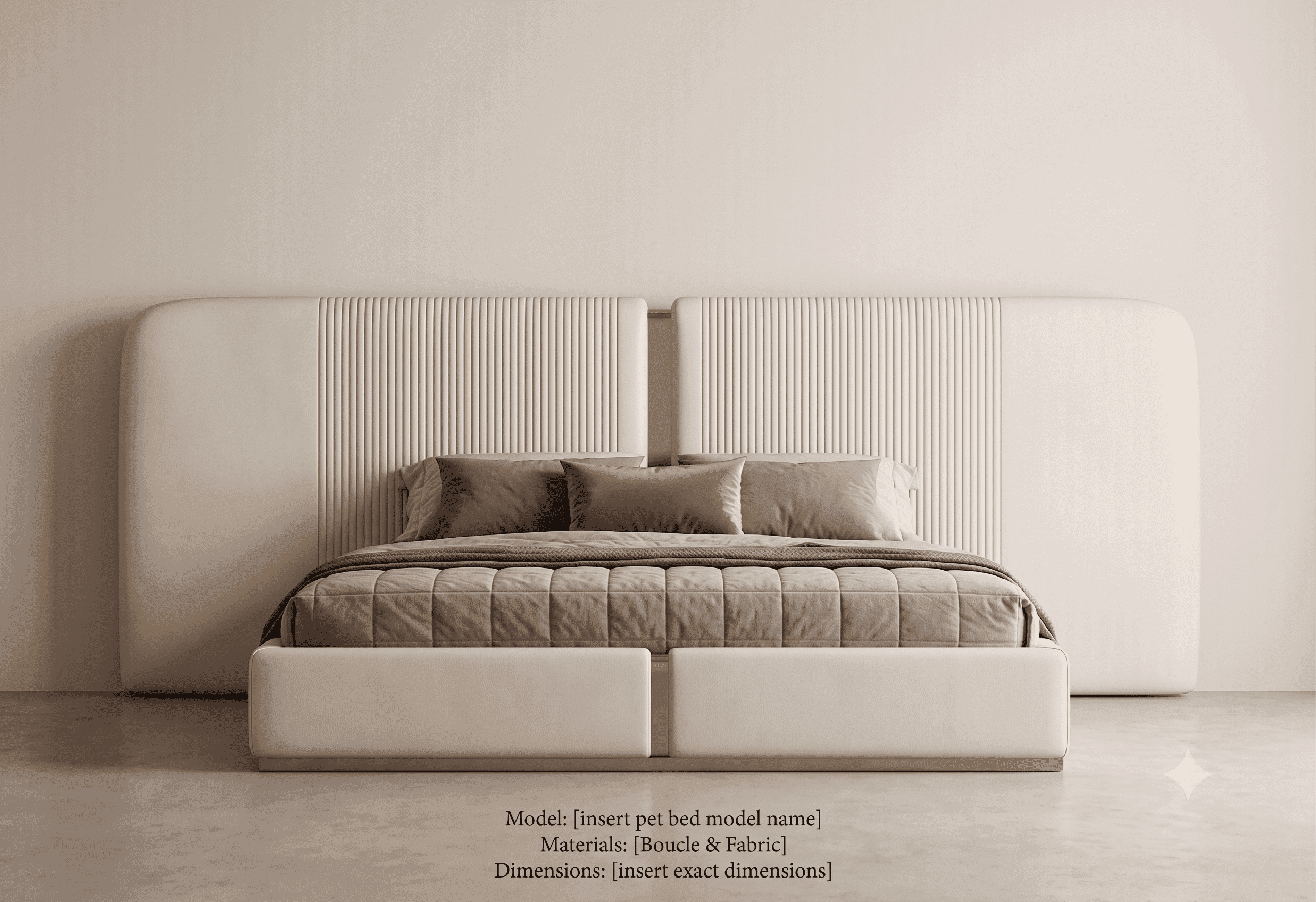 The Siena Wall-Suite — Premium Leather Beds. by BEDCRAFT
